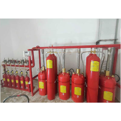 qualité  Galvanized Steel FM200 Fire Suppression System Fire Extinguisher 120L Capacity usine