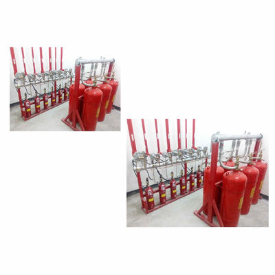 qualité  Multiple Zone Fire Gas Suppression System Heptafluoropropane 70L 90L 100L 120L Capacity usine