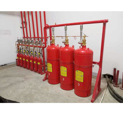 Système de suppression des gaz Hfc227ea FM200 sans odeur rouge