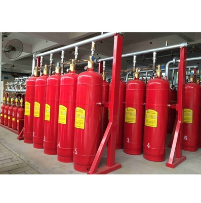 Système de réseau de tuyauterie FM200 flexible Système de lutte contre les incendies par agent propre pour entrepôt