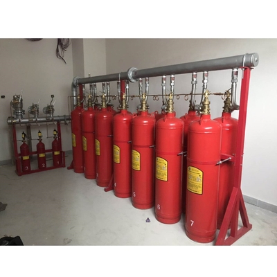 Système de réseau de tuyauterie FM200 flexible Système de lutte contre les incendies par agent propre pour entrepôt