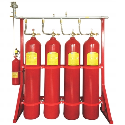 Système de prévention des incendies par gaz inerte 100L Rouge IG 100 Système d'extinction des incendies