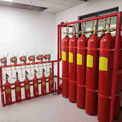 Efficacité IG Système d'extinction des incendies par gaz inerte 15MPa 20MPa Pour réduire le risque d'incendie