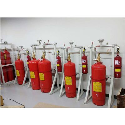 Acier soudé / sans couture Fm200 cylindre stockage de gaz 120L cylindre extincteur