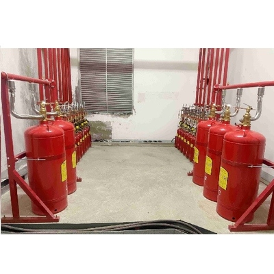 Équipement d'extinction d'incendie à gaz 180L à inondation fermée