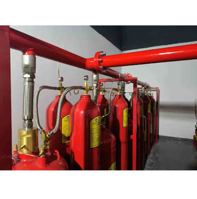Équipement de sécurité incendie rond résidentiel FM200 Équipement d'extincteur