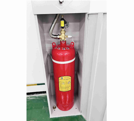 Heptafluoropropane Fm200 Système de lutte contre les incendies à zone unique avec cylindres de 90L