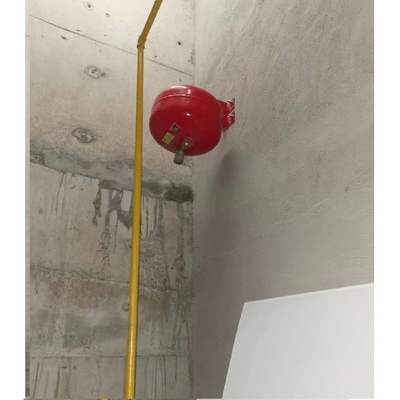 Système suspendu FM200 mural 1,6 MPa Pression de stockage Appareil d'extinction d'incendie