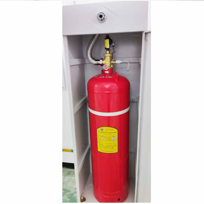 Système d'extinction d'incendie rouge FM200 Pour les incendie de niveau A B C