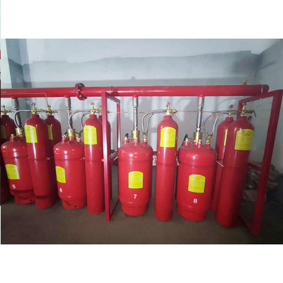 Système d'extinction d'incendie pour cylindres industriels FM200 Système d'extinction d'incendie pour cylindres industriels FM200