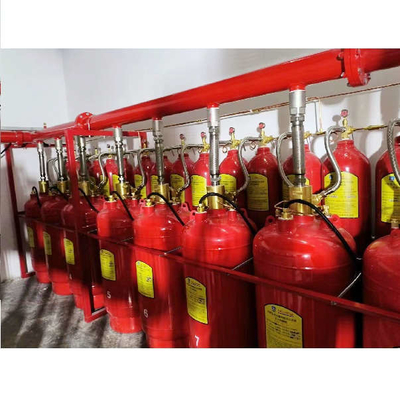 Système d'extinction d'incendie à gaz automatique FM200 120L incolore et inodore