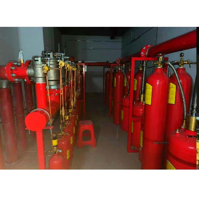 Système d'extinction d'incendie FM200 léger 5.6Mpa Système de réseau de tuyauterie Faible entretien