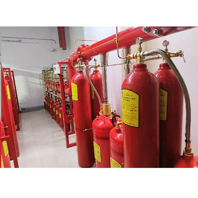 Système d'extinction d'incendie FM200 léger 5.6Mpa Système de réseau de tuyauterie Faible entretien
