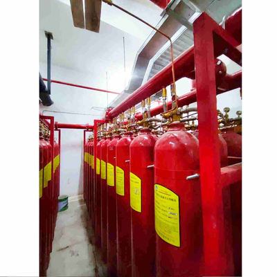 IG 100 Système d'extinction des incendies par gaz inerte de capacité 70L à 90L Type de réseau de tuyauterie