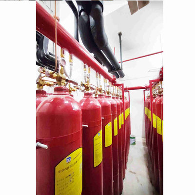 Rode 70L - 90L IG100 Système de lutte contre l'incendie à l'azote Type de réseau de tuyauterie