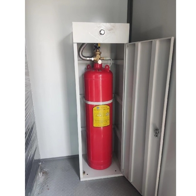 FM200 Système de lutte contre les incendies de l'armoire 120L Capacité inondation fermée DC 24V 1.5A