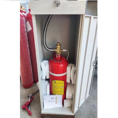 Système d'armoire rouge FM200 Facile à installer pour la protection contre les incendies dans les besoins industriels