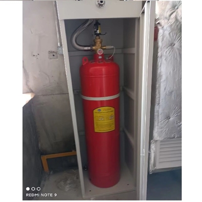 Système d'extinction d'incendie isolé FM200, non polluant, adapté aux salles de stockage