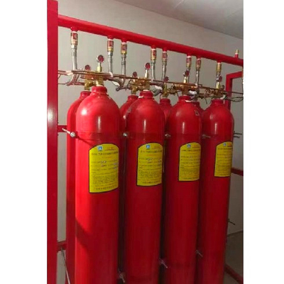 Système d'extinction d'incendie non toxique IG541 20 MPa Système d'extinction mixte incolore