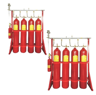 Système d'extinction d'incendie non toxique IG541 20 MPa Système d'extinction mixte incolore