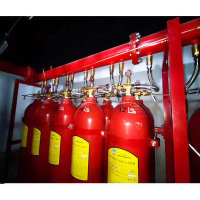 20 MPa IG541 Système d'extinction d'incendie au gaz pour un minimum de dommages