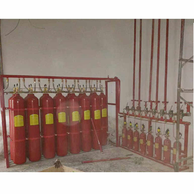 Système d'alarme automatique d'incendie 80L 15MPa IG541 Système fermé d'extinction d'incendie