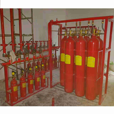 Système d'alarme automatique d'incendie 80L 15MPa IG541 Système fermé d'extinction d'incendie