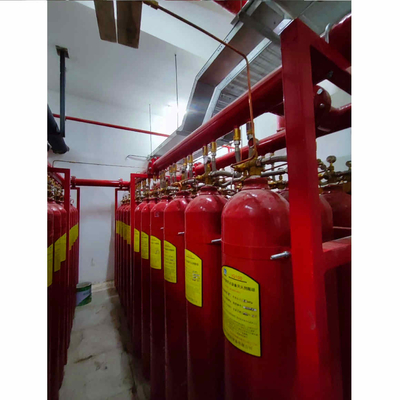 Type de réseau de tuyauterie du dispositif d'extinction d'incendie à gaz mixte IG100 de 15 MPa