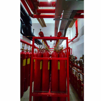 Type de réseau de tuyauterie du dispositif d'extinction d'incendie à gaz mixte IG100 de 15 MPa