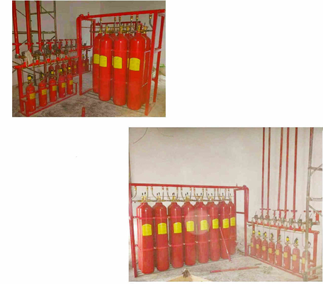 IG541 Système d'extinction d'incendie au gaz inerte assure la sécurité et une fiabilité élevée