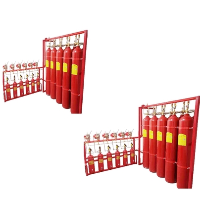 15 MPa IG541 Système de lutte contre l'incendie Capacité de la bouteille de gaz 70L 80L 90L