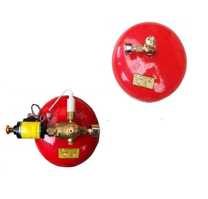 Système de bouteille d'extinction d'incendie à gaz FM200 en suspension rouge de 30 L pour petite zone unique