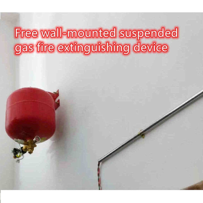 Système d'extinction d'incendie à suspension multiple FM 200 HFC 227ea dans une seule zone de protection
