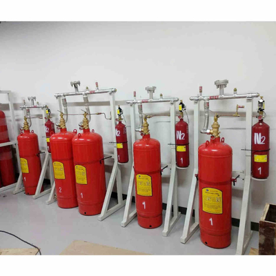 Système d'extincteur à gaz HFC227ea, fermé, inondation, suppression d'incendie Fm 200