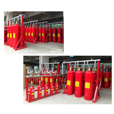 Système de suppression des gaz HFC 227ea FM 200 à l'intérieur avec une protection maximale du système