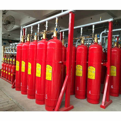 Système de réseau de tuyauterie FM200 à heptafluoropropane Système d'extinction d'incendie à gaz flexible