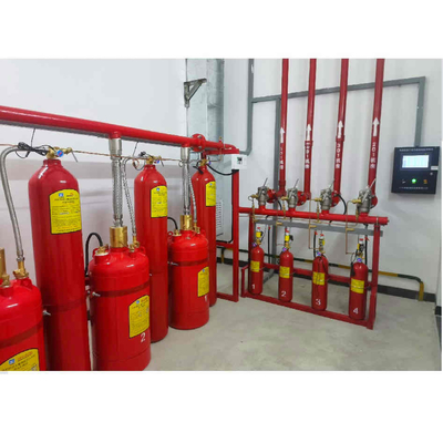 Système d'extinction d'incendie au gaz heptafluoropropane FM200 4,2 MPa / 5,6 Mpa Pression de travail