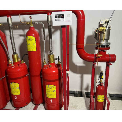 4.2MPa Rouge FM200 Système automatique d'extinction d'incendie au gaz incolore