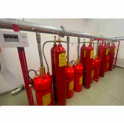 4.2MPa Rouge FM200 Système automatique d'extinction d'incendie au gaz incolore