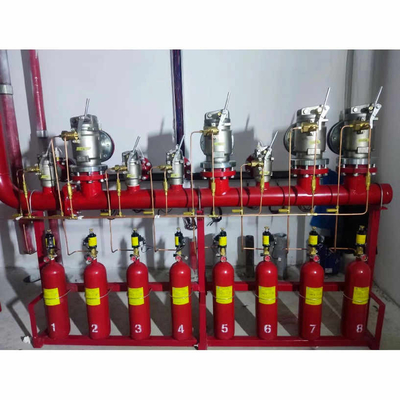 FM200 Système d'extinction d'incendie à l'heptachloropropane Machine d'extinction d'incendie à zones multiples