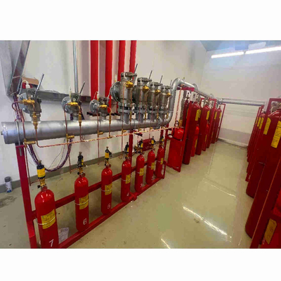 4.2MPa 5.6MPa FM200 Système de débit des pistons 120L Équipement d'extincteur