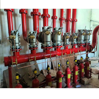 5.6Mpa 120L Type FM200 Système de suppression des gaz Heptafluoropropane